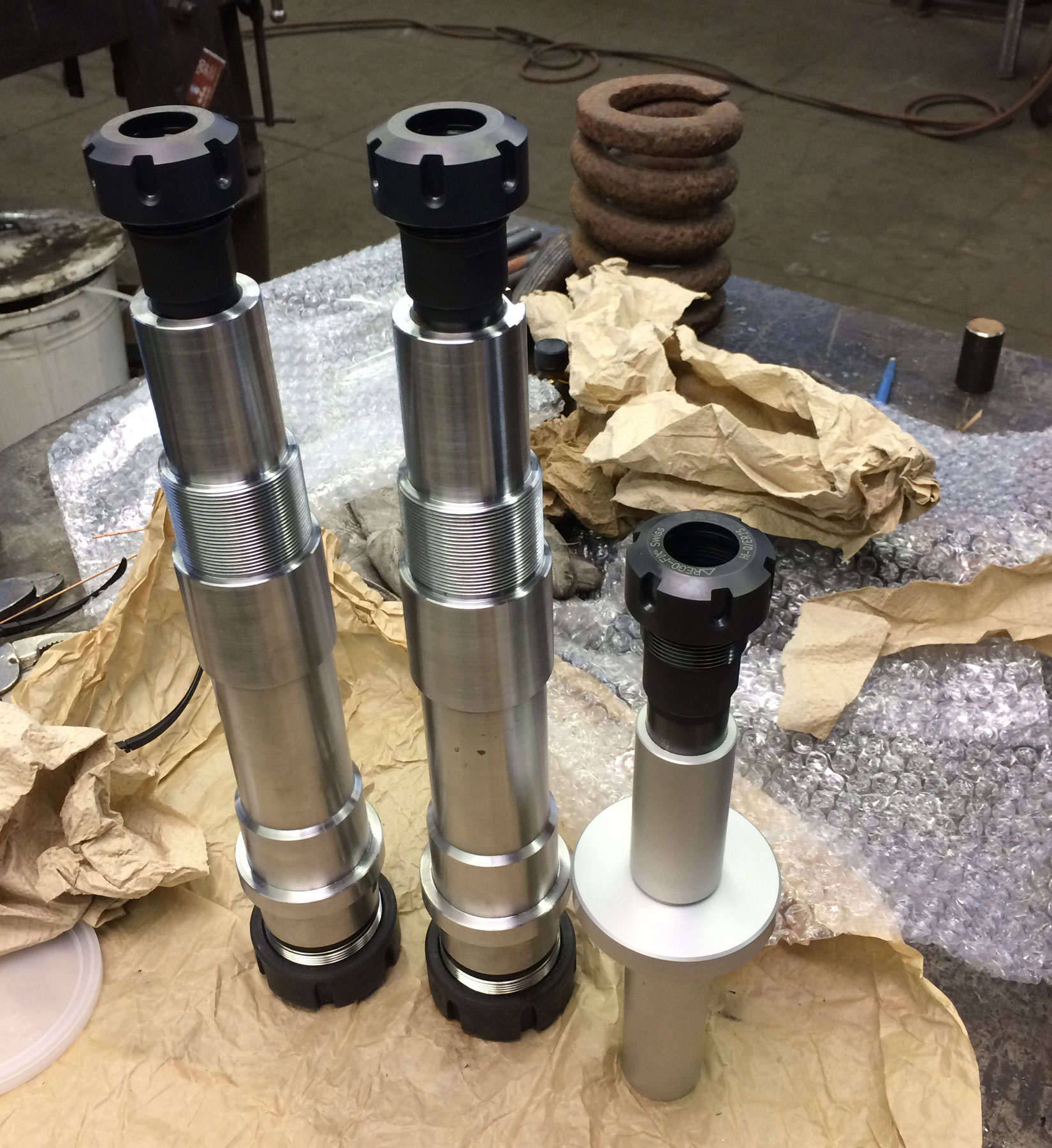 Precision Shrink Fit Axle Assemblies