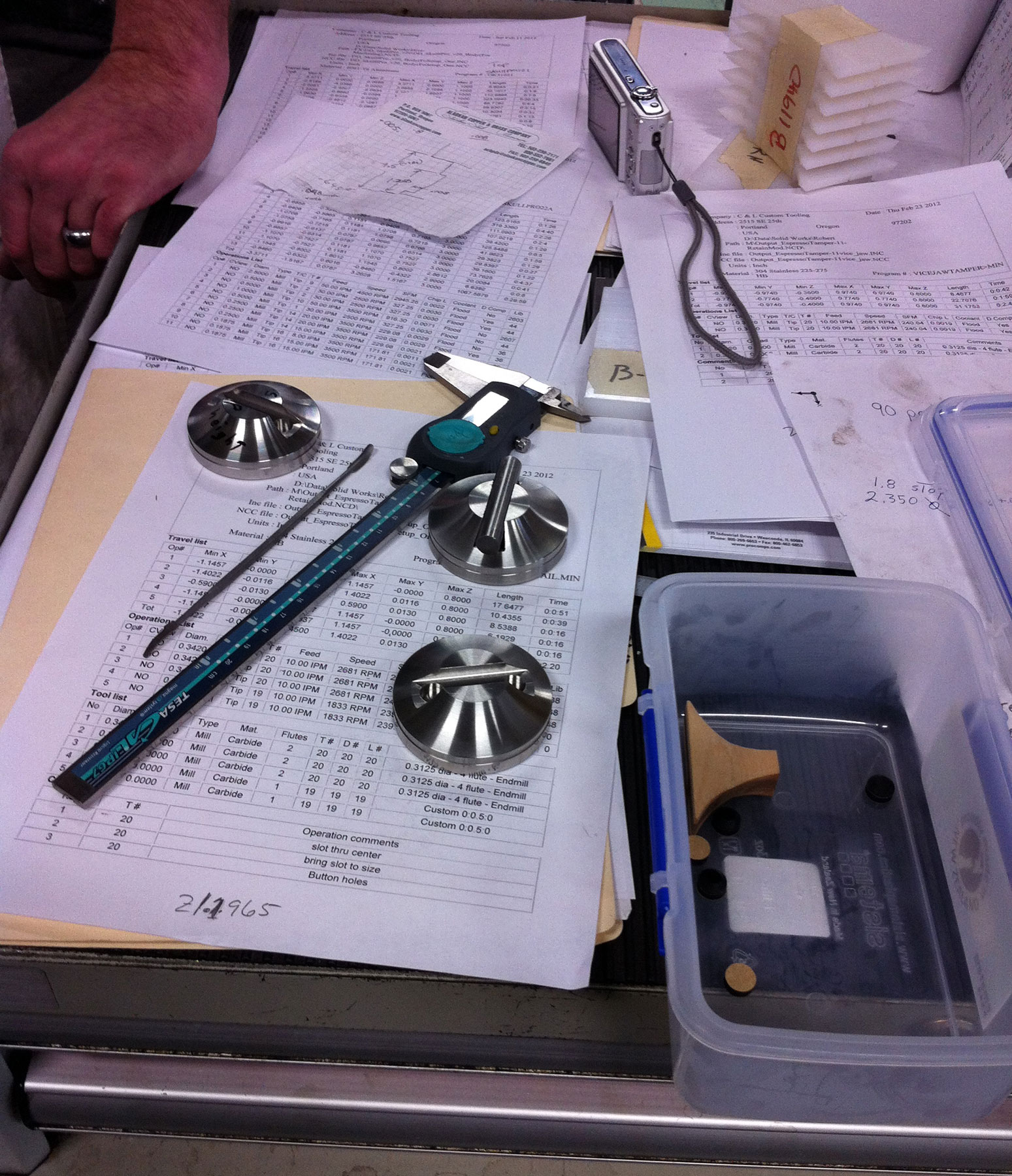 Verifying Machined Parts