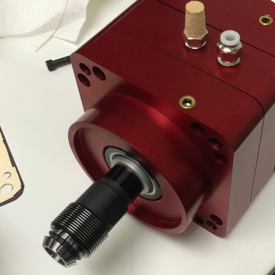 Frictionless Air Bearing Axis